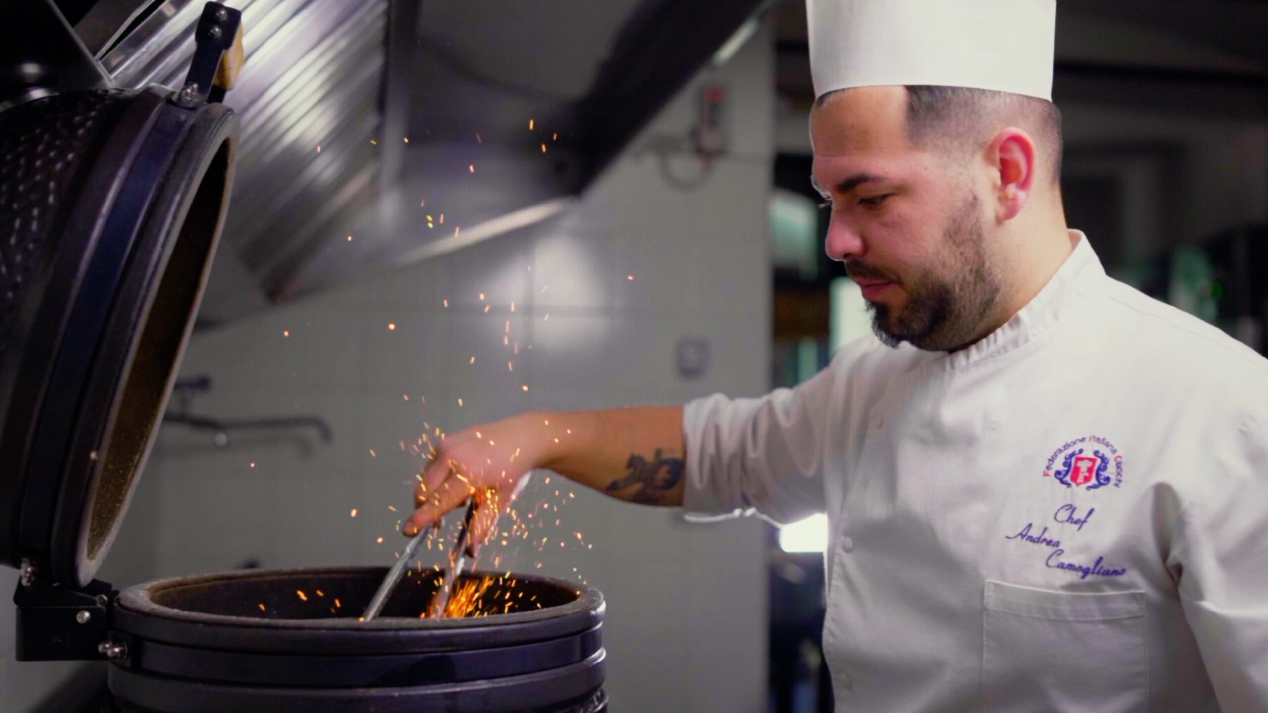 produzioni video. food, sestri levante, cucina, chef, polpo mario